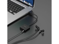 Orico SKT3 USB-A External Sound Card - Black Orico SKT3 USB-A External Sound Card - Black