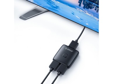 Orico AS2-A1 HDMI Adapter Bi-directional Splitter - Black