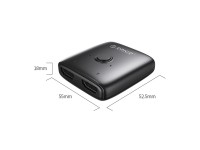 Adaptador HDMI bidireccional Orico AS2-A1 - Negro