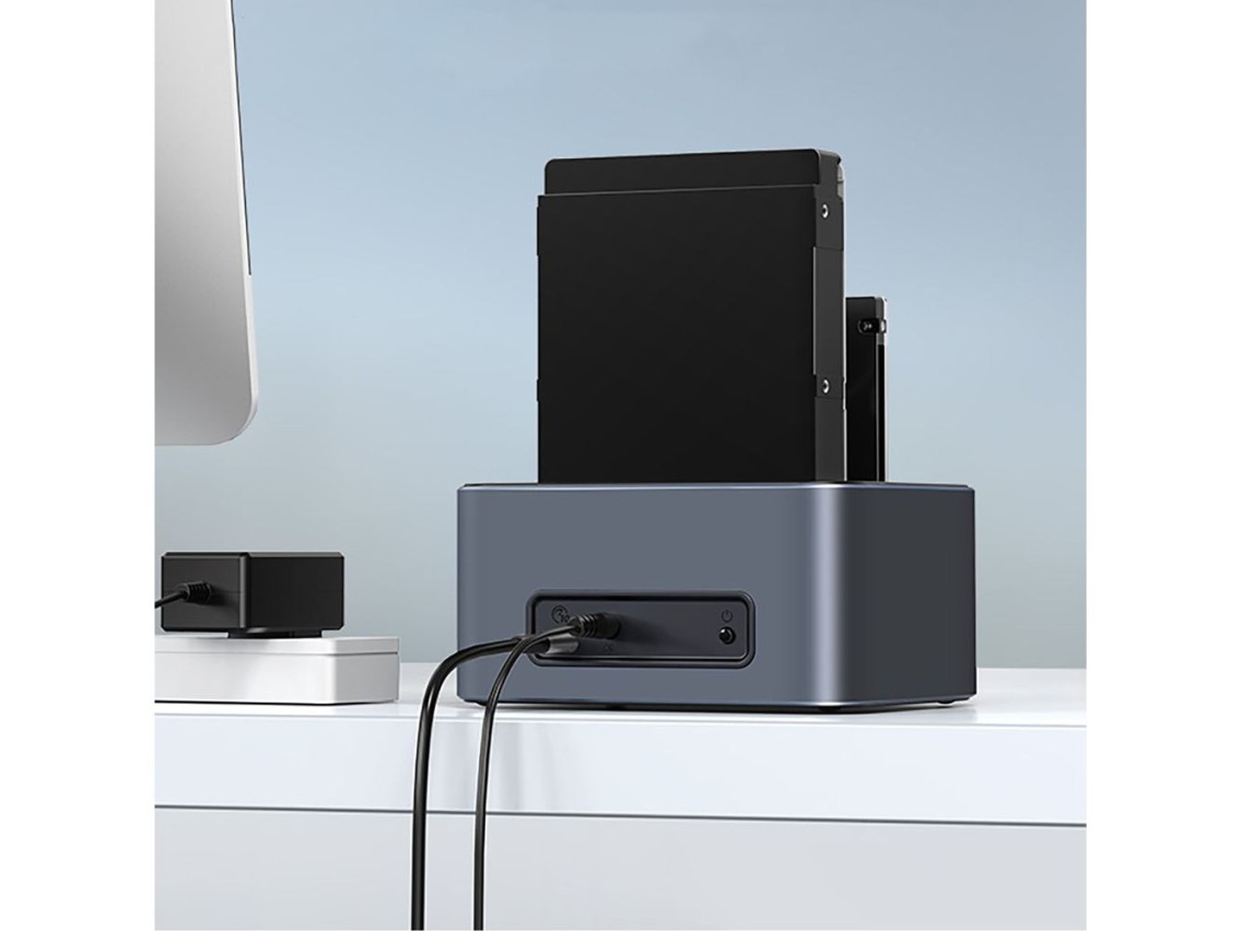 Orico 6656C3-C 5-Bay Docking Station with Offline Clone Function 2.5"/3.5" SATA HDD/SSD - Gray
