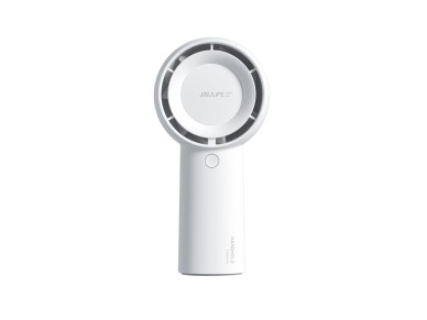 Ventilador port�til Jisulife Life5 Plus de 4000 mAh, mini ventilador USB - Blanco