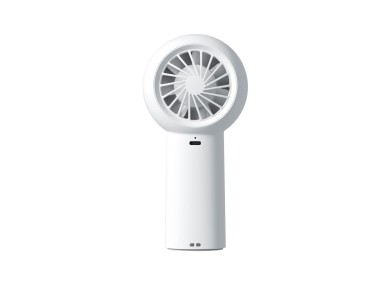 Ventilador port�til Jisulife Life5 Plus de 4000 mAh, mini ventilador USB - Blanco