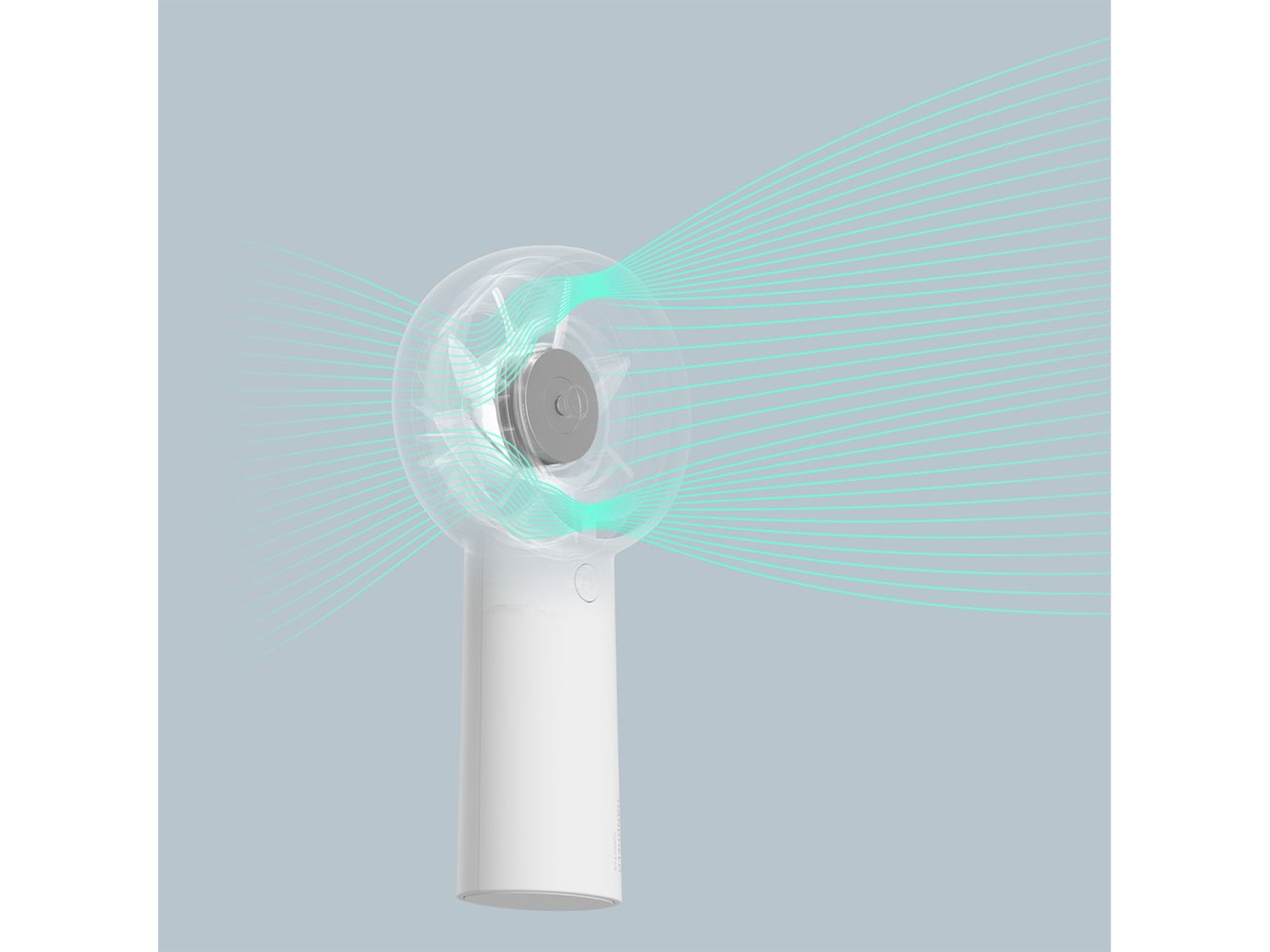 Jisulife Handheld Fan Life5 Plus 4000mAh Portable Mini Blower USB Fan - White