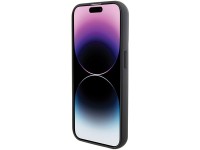 Karl Lagerfeld Gripstand Saffiano Choupette Pins case for iPhone 14 Pro - black Karl Lagerfeld Gripstand Saffiano Choupette Pins case for iPhone 14 Pro - black