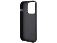 Karl Lagerfeld Gripstand Saffiano Choupette Pins case for iPhone 14 Pro - black Karl Lagerfeld Gripstand Saffiano Choupette Pins case for iPhone 14 Pro - black