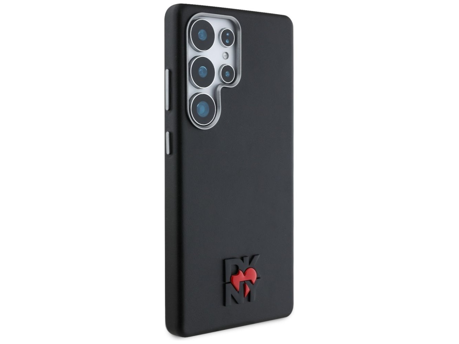 DKNY Leather Heart of NY Case for Samsung Galaxy S25 Ultra - Black