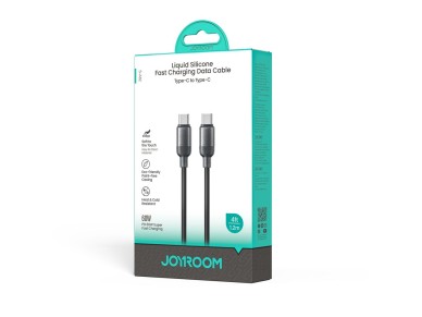 Joyroom S-A62 Lively Series 60W USB-C - USB-C cable 1.2 m - black Joyroom S-A62 Lively Series 60W USB-C - USB-C cable 1.2 m - black
