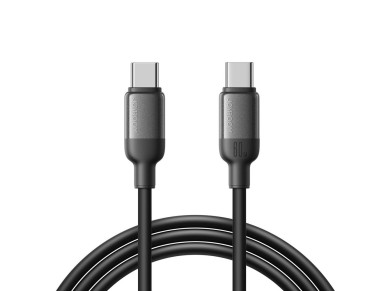 Fuente de alimentación Joyroom S-A62 Lively Series de 60 W USB-C - Cable USB-C de 1,2 m - Negro Fuente de alimentación Joyroom S-A62 Lively Series de 60 W USB-C - Cable USB-C de 1,2 m - Negro
