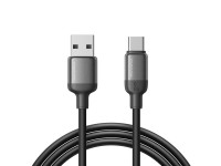Cabo USB-A para USB-C Joyroom S-A62 Lively Series 3A de 1,2 m - preto
