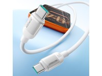 Joyroom S-A62 Lively Series 60W USB-C - Cabo USB-C de 1,2 m - Branco Joyroom S-A62 Lively Series 60W USB-C - Cabo USB-C de 1,2 m - Branco