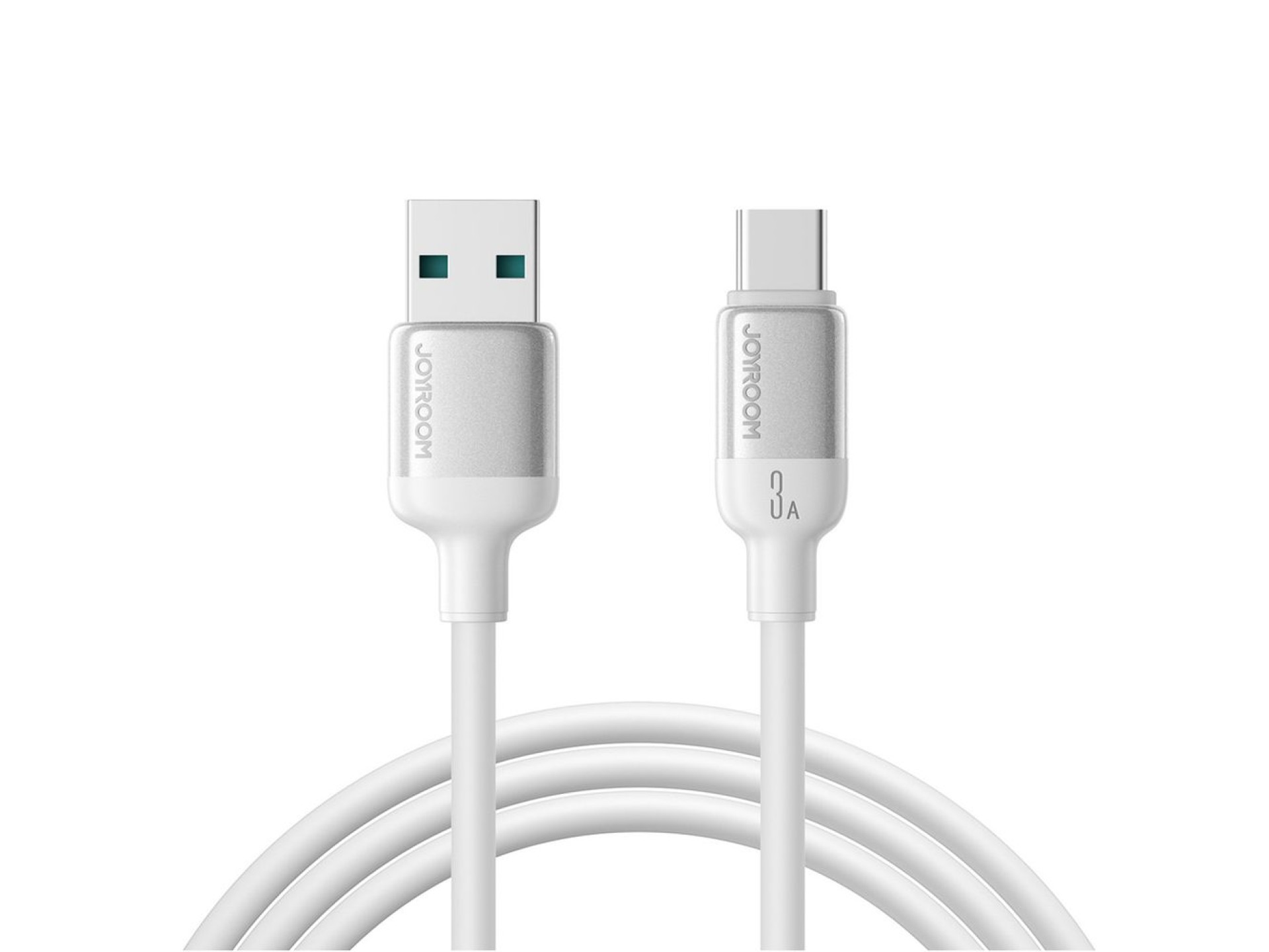 Cable USB-A - USB-C Joyroom S-A62 Lively Series 3A de 1,2 m - blanco