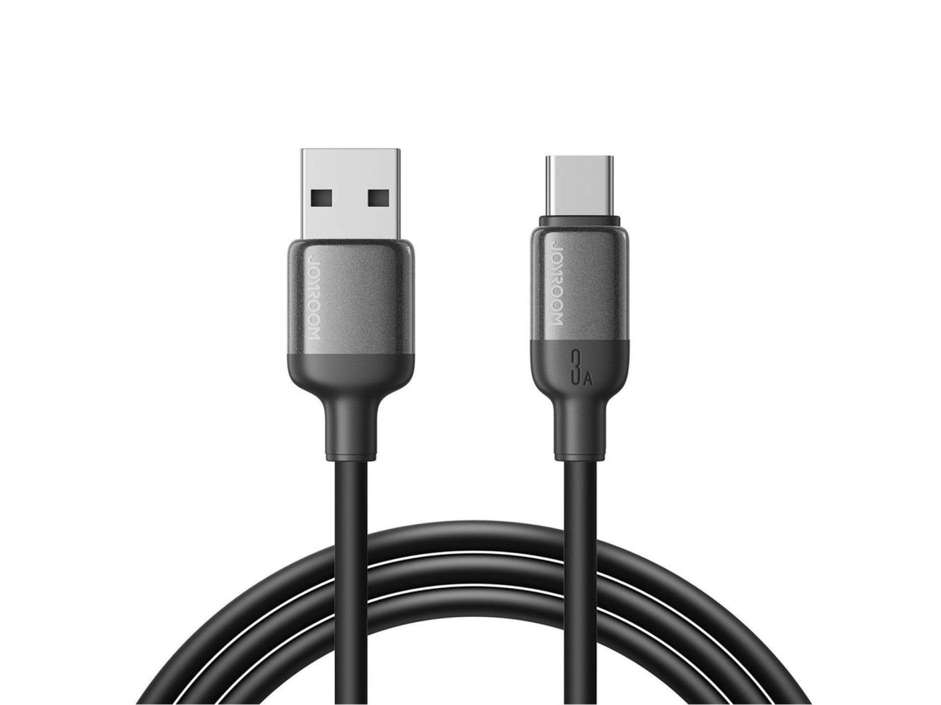 Cable USB-A - USB-C Joyroom S-A62 Lively Series 3A de 1,2 m - negro