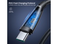 Joyroom Pioneer Series SA31-CC5 USB-C / USB-C 240W Cable 1.2m - Black Joyroom Pioneer Series SA31-CC5 USB-C / USB-C 240W Cable 1.2m - Black