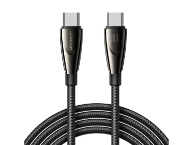 Cable USB-C / USB-C de 240 W Joyroom Pioneer Series SA31-CC5 de 1,2 m - Negro