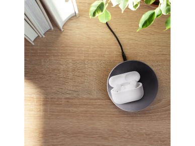 Cargador inal�mbrico inductivo Qi2 Wozinsky de 15 W - Negro