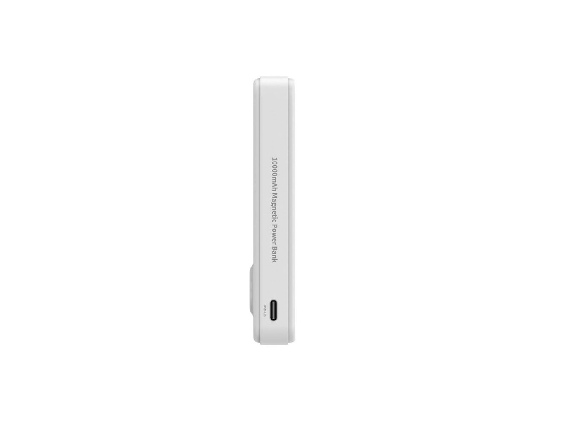Powerbank Wozinsky WLWP-10KA0Y3WS 22.5W PD Qi2 10000 mAh, con soporte, 1x USB-A, 1x USB-C - blanco