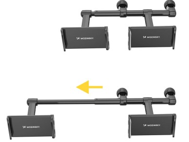 Wozinsky Double Headrest Car Phone Holder Black (WTHBK1) Wozinsky Double Headrest Car Phone Holder Black (WTHBK1)