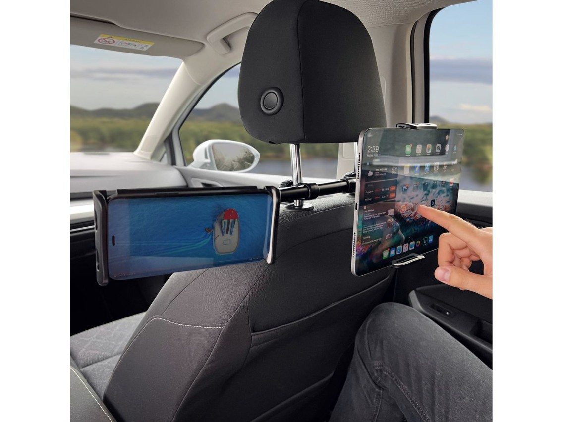 Wozinsky Double Headrest Car Phone Holder Black (WTHBK1)