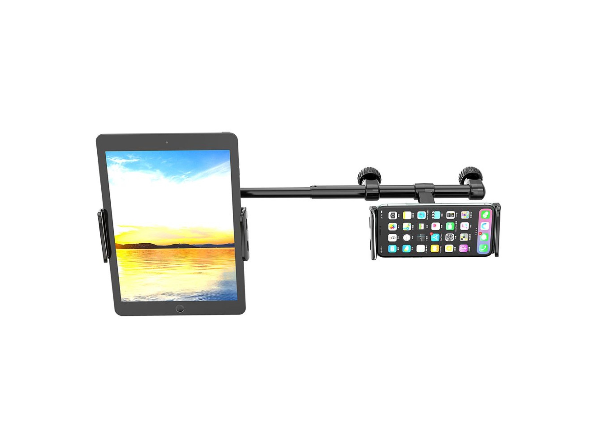 Wozinsky Double Headrest Car Phone Holder Black (WTHBK1)