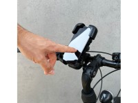 Wozinsky strong phone holder for bicycle, motorcycle, scooter handlebars, black (WBHBK6) Wozinsky strong phone holder for bicycle, motorcycle, scooter handlebars, black (WBHBK6)