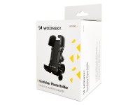 Wozinsky strong phone holder for bicycle, motorcycle, scooter handlebars, black (WBHBK6) Wozinsky strong phone holder for bicycle, motorcycle, scooter handlebars, black (WBHBK6)