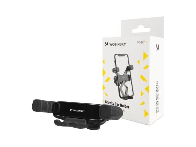 Suporte para celular veicular Wozinsky Gravity, preto (WCHBK7) Suporte para celular veicular Wozinsky Gravity, preto (WCHBK7)