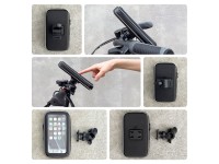 Wozinsky phone holder for bike, motorcycle, scooter black (WBHBK7) Wozinsky phone holder for bike, motorcycle, scooter black (WBHBK7)