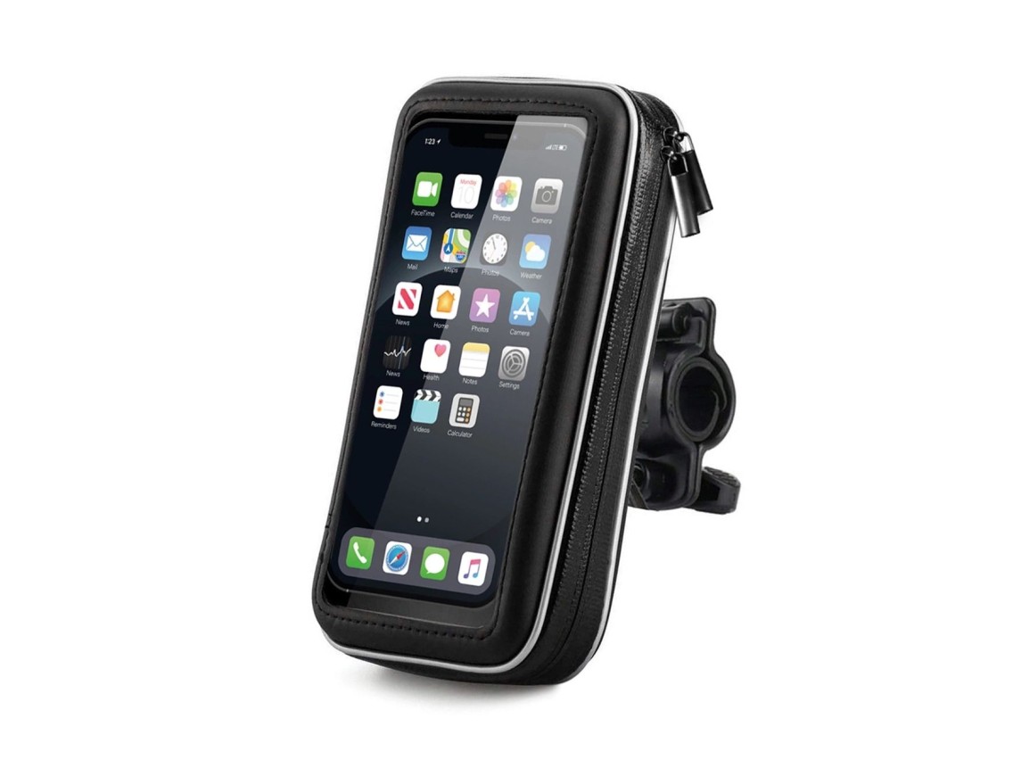 Wozinsky phone holder for bike, motorcycle, scooter black (WBHBK7)
