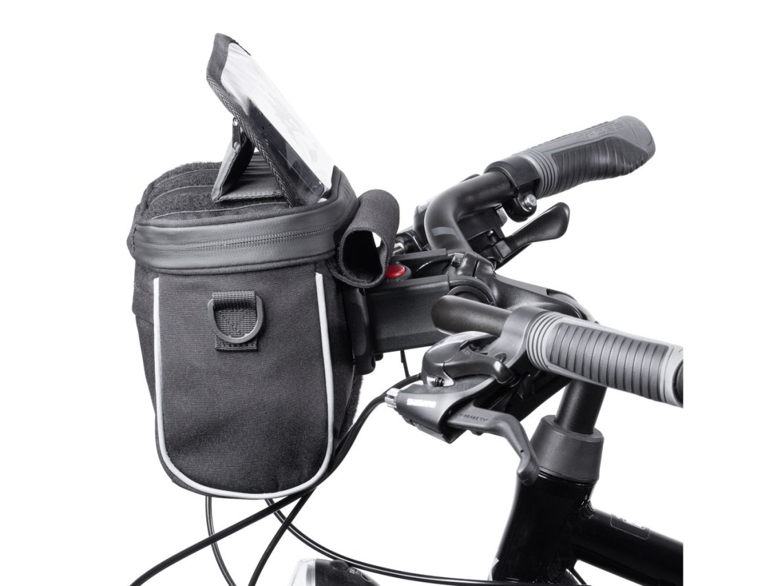 Wozinsky Handlebar Bag Bike Shoulder Bag Black (WBHBB-01)
