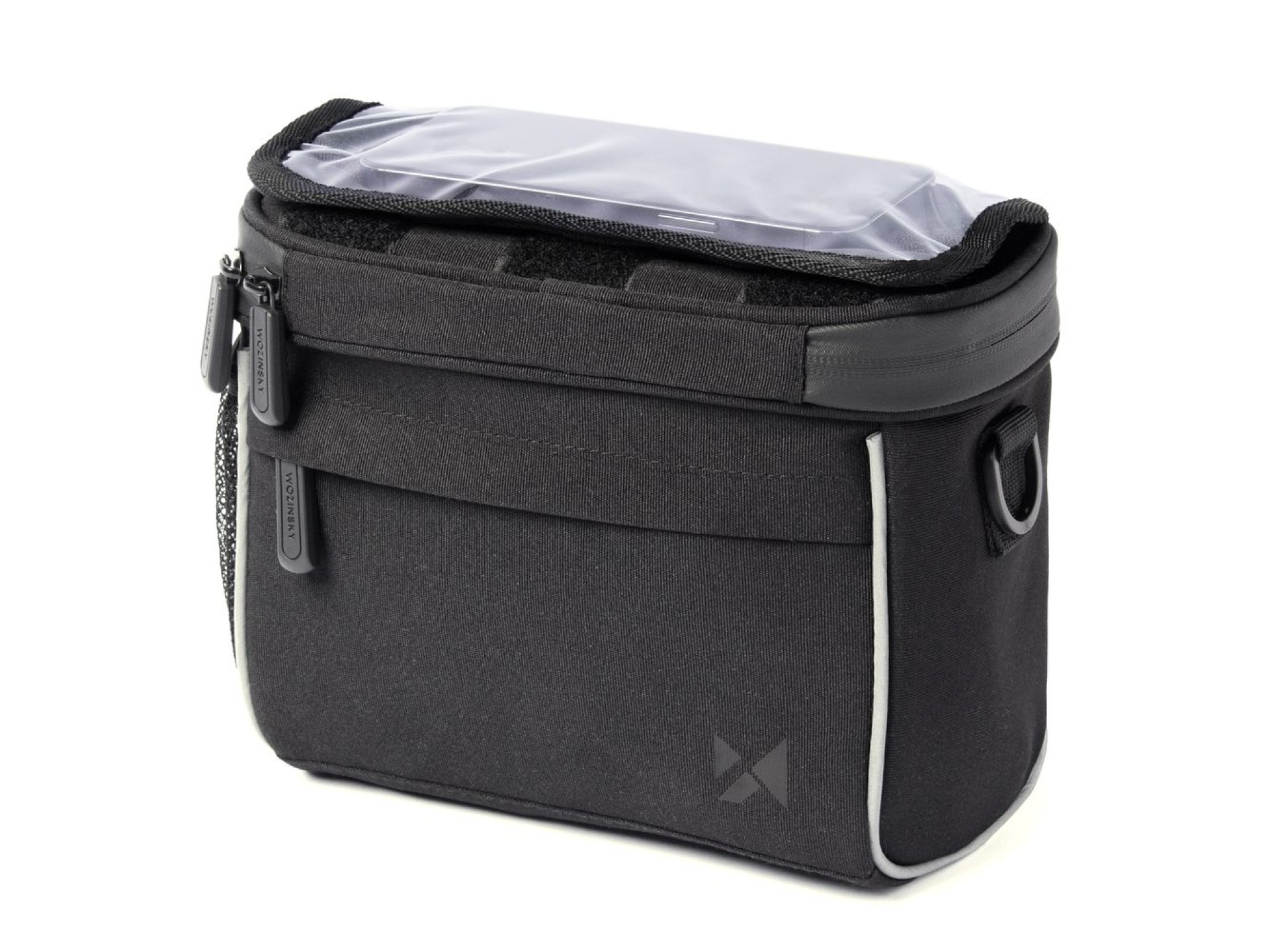 Wozinsky Handlebar Bag Bike Shoulder Bag Black (WBHBB-01)