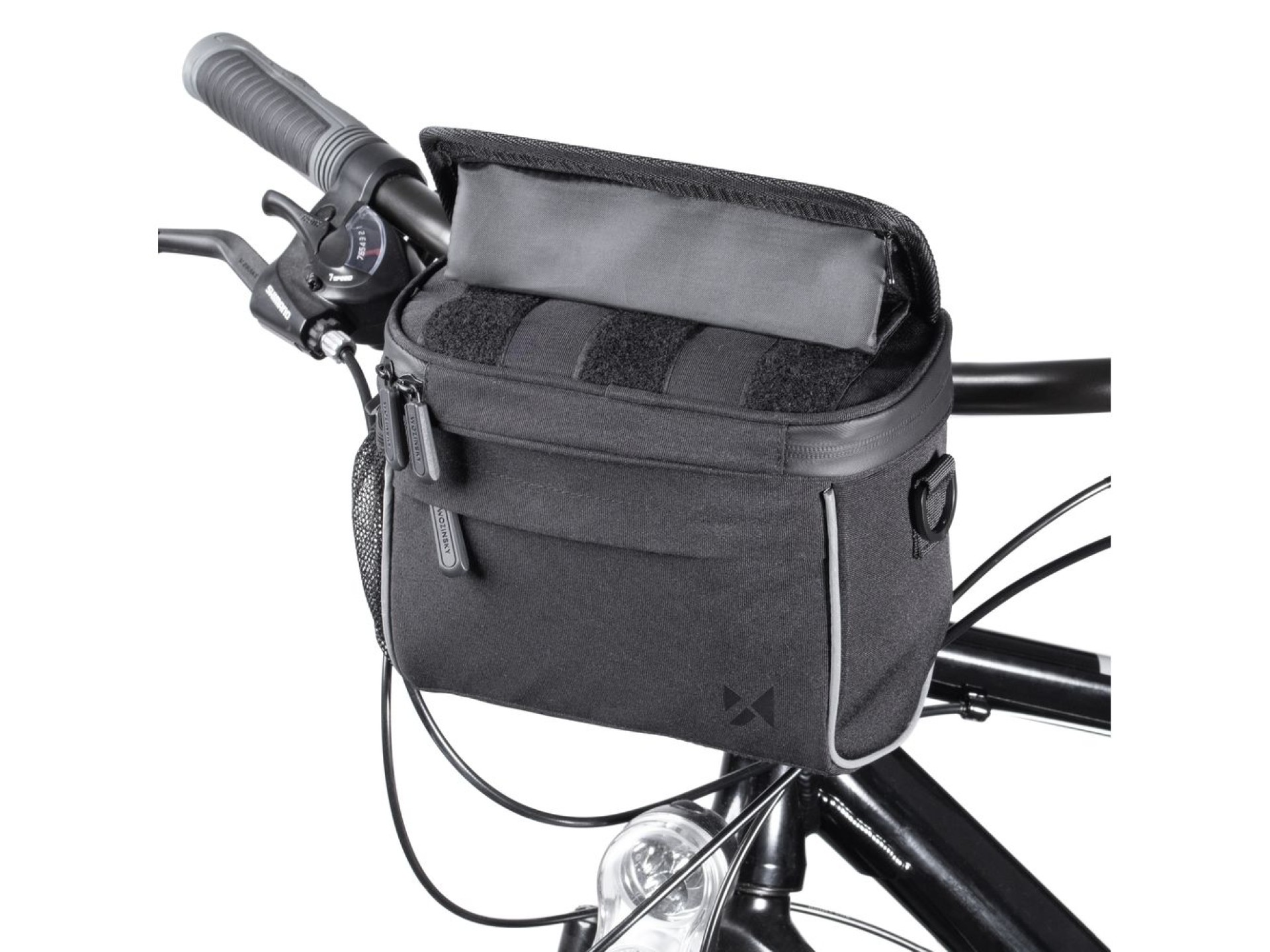 Wozinsky Handlebar Bag Bike Shoulder Bag Black (WBHBB-01)