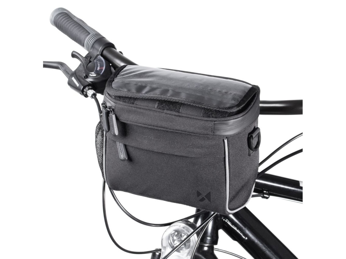 Wozinsky Handlebar Bag Bike Shoulder Bag Black (WBHBB-01)