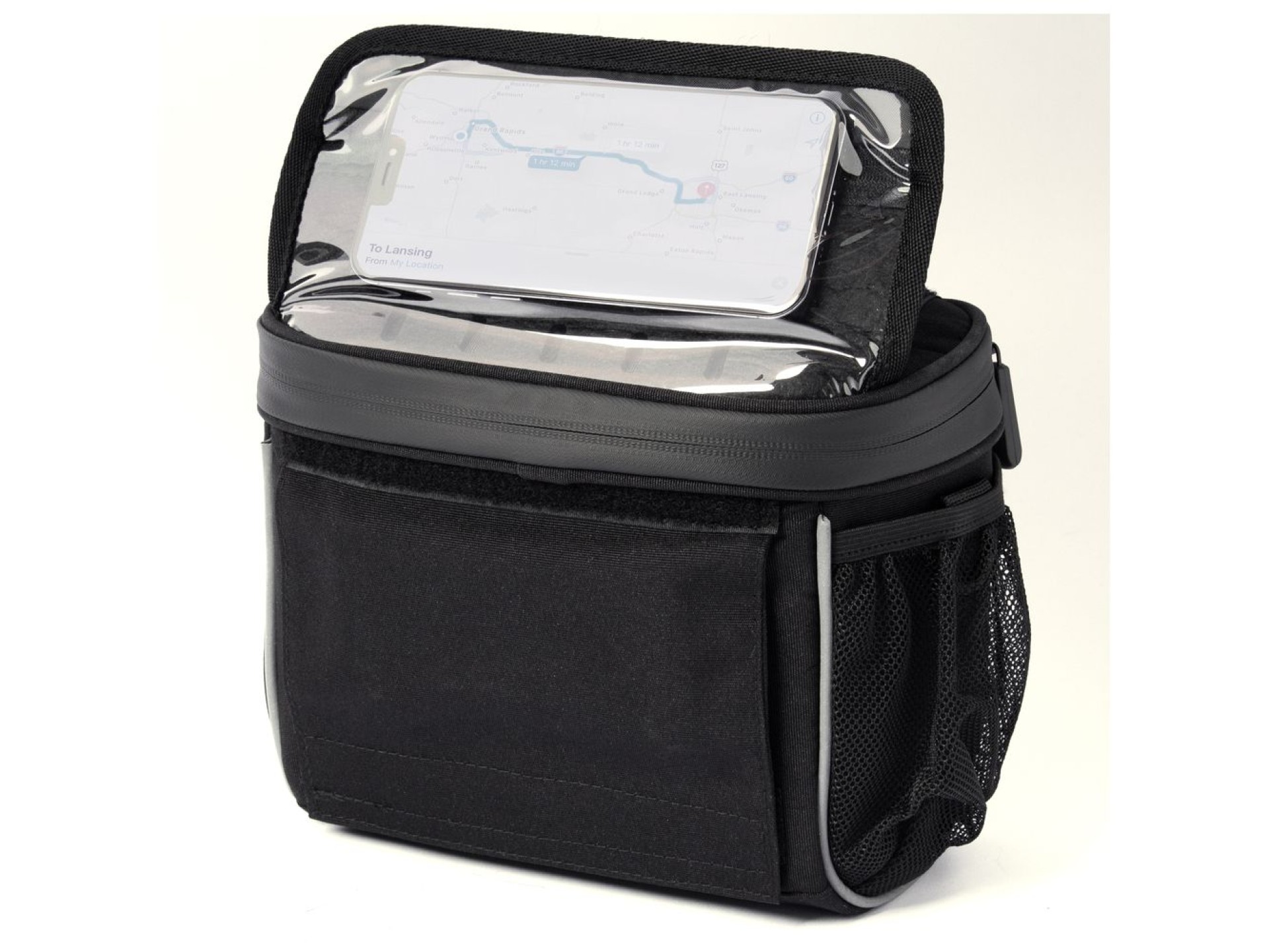 Wozinsky Handlebar Bag Bike Shoulder Bag Black (WBHBB-01)