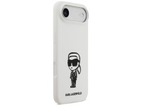 Karl Lagerfeld Silicone Karl Sketch & Logo MagSafe Case for iPhone 17 Air - White Karl Lagerfeld Silicone Karl Sketch & Logo MagSafe Case for iPhone 17 Air - White
