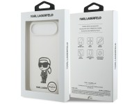 Karl Lagerfeld Silicone Karl Sketch & Logo MagSafe Case for iPhone 17 Air - White Karl Lagerfeld Silicone Karl Sketch & Logo MagSafe Case for iPhone 17 Air - White