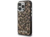 Capa MagSafe Karl Lagerfeld IML com estampa de leopardo para iPhone 16 Pro Max - Marrom Capa MagSafe Karl Lagerfeld IML com estampa de leopardo para iPhone 16 Pro Max - Marrom