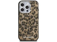 Capa MagSafe Karl Lagerfeld IML com estampa de leopardo para iPhone 16 Pro Max - Marrom Capa MagSafe Karl Lagerfeld IML com estampa de leopardo para iPhone 16 Pro Max - Marrom