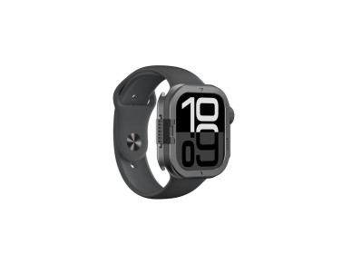 Funda metálica AmazingThing Titan Pro para Apple Watch de 11 pulgadas y 46 mm, de aluminio, color ne Funda metálica AmazingThing Titan Pro para Apple Watch de 11 pulgadas y 46 mm, de aluminio, color ne