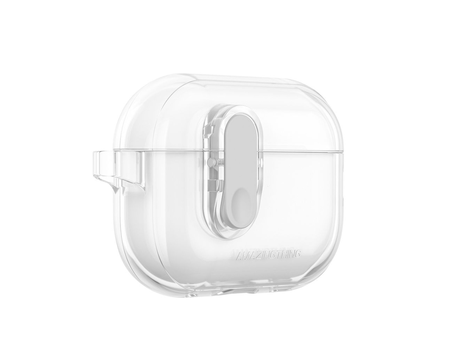 AmazingThing Minimal Case for AirPods Pro 2 Silicone Case - Transparent