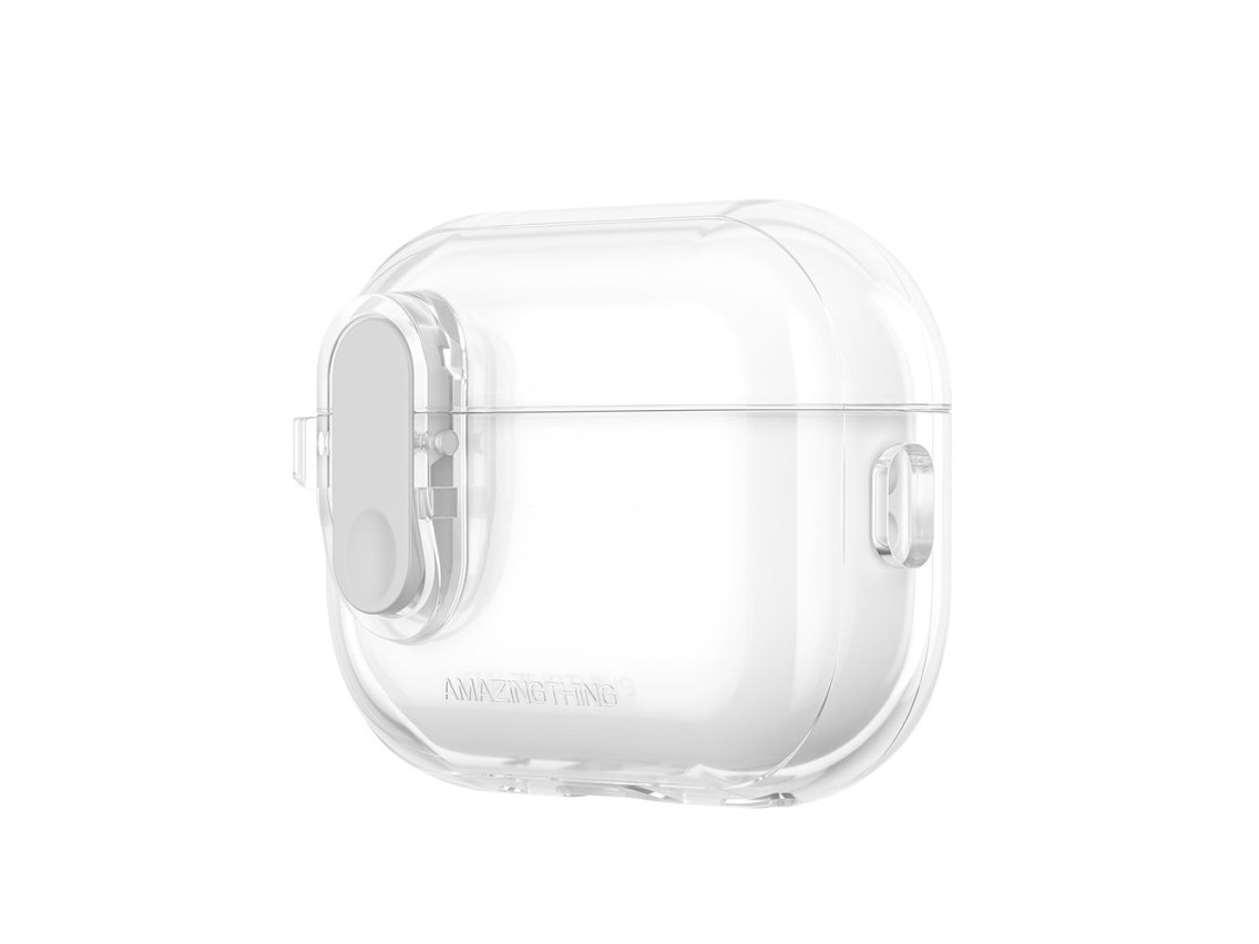 AmazingThing Minimal Case for AirPods Pro 2 Silicone Case - Transparent