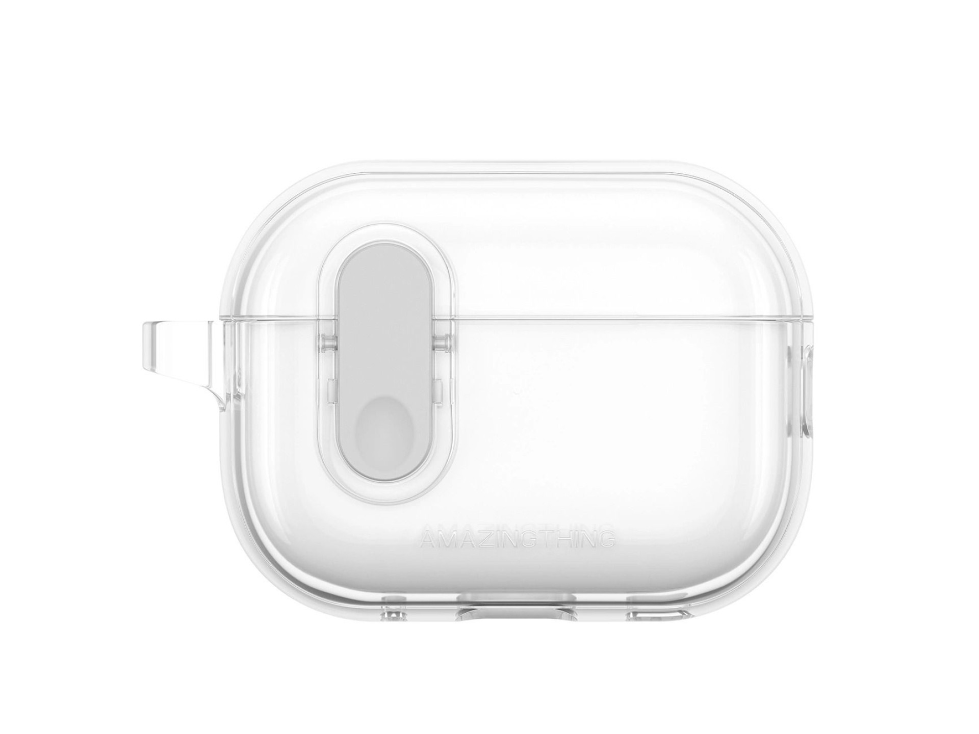 AmazingThing Minimal Case for AirPods Pro 2 Silicone Case - Transparent