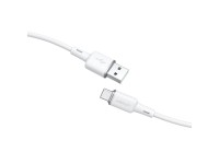 Acefast USB cable - USB Type C 1.2m, 3A white (C2-04 white) Acefast USB cable - USB Type C 1.2m, 3A white (C2-04 white)