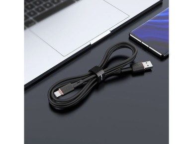 Cabo USB Acefast - USB Tipo C 1,2 m, 3 A branco (C2-04 branco) Cabo USB Acefast - USB Tipo C 1,2 m, 3 A branco (C2-04 branco)