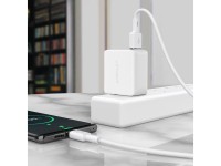Acefast USB cable - USB Type C 1.2m, 3A white (C2-04 white) Acefast USB cable - USB Type C 1.2m, 3A white (C2-04 white)