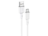 Acefast USB cable - USB Type C 1.2m, 3A white (C2-04 white) Acefast USB cable - USB Type C 1.2m, 3A white (C2-04 white)