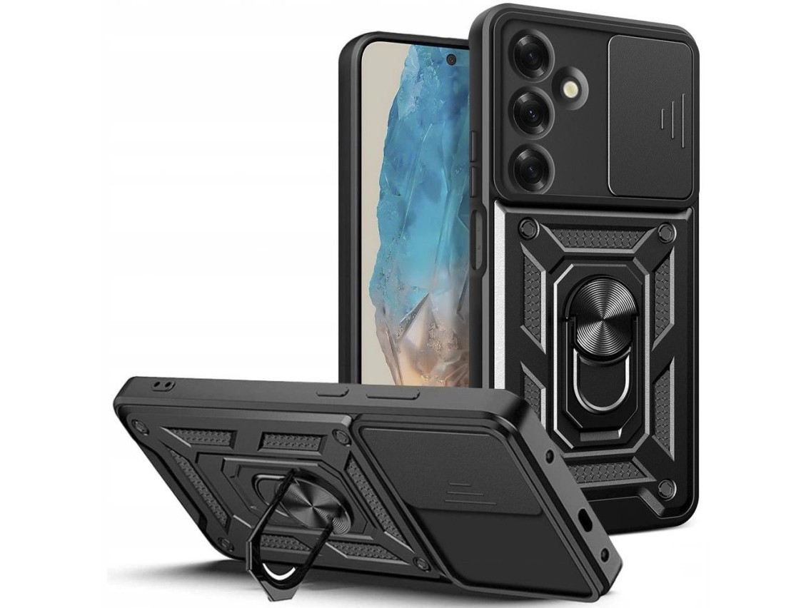 Capa Tech-Protect Camshield Pro para Samsung Galaxy M35 5G - Preta