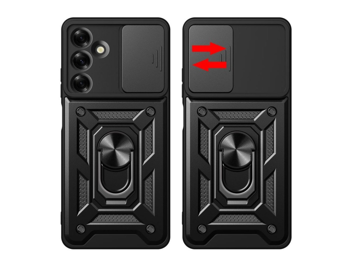 Capa Tech-Protect Camshield Pro para Samsung Galaxy M35 5G - Preta