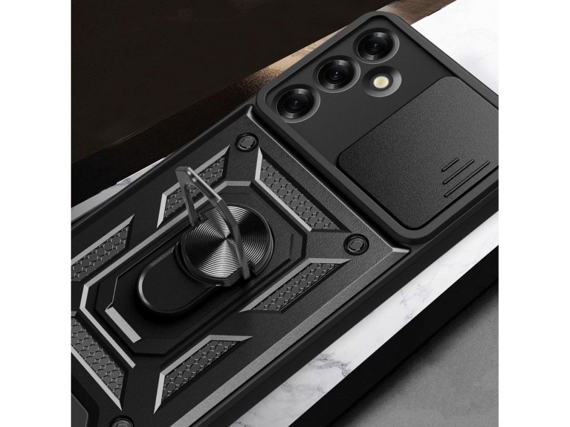 Capa Tech-Protect Camshield Pro para Samsung Galaxy M35 5G - Preta