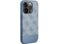 Guess 4G Stripe Collection case for iPhone 15 Pro - blue
