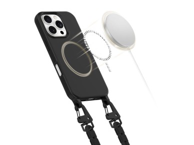 Capa Tech-Protect MagNecklace MagSafe com cordão para iPhone 16 Pro - Preta Capa Tech-Protect MagNecklace MagSafe com cordão para iPhone 16 Pro - Preta